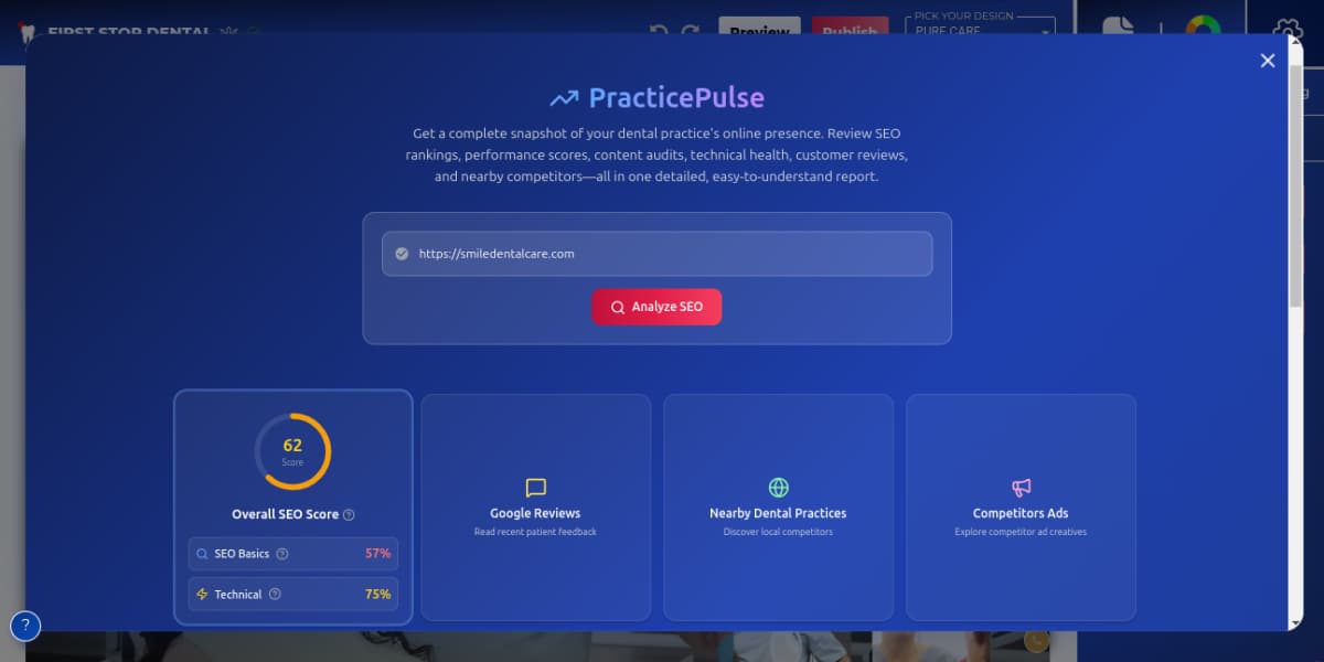 PracticePulse Dashboard