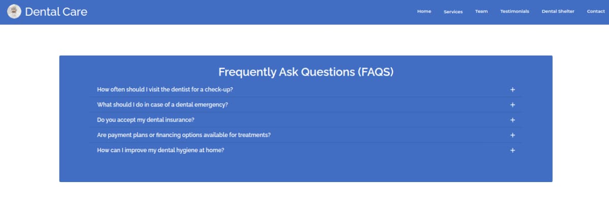 Patient Education through FAQs